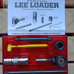 kit de rechargement manuel LEE précision 38 spécial