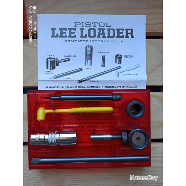 kit de rechargement manuel LEE prcision 38 spcial