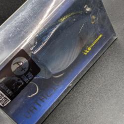 LEURRE 2 sections , bleu/ transparent .FISH AND FISHING.11,5 cm / 40 grs . Flottant.