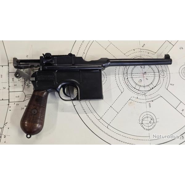 Pistolet Mauser c96 commecial modele 12