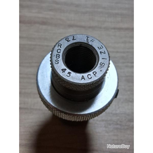 Recalibreur size Rcbs 45 Acp