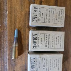 Cartouches à blanc 8x51 lebel