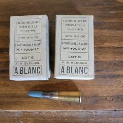 Cartouches 8x51R lebel à blanc