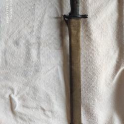 Baïonnette US modèle 1905 fabricant SA de 1917. Fourreau 1910