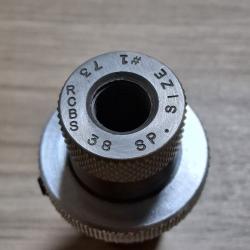 Outil recalibreur size RCBS 38SPL