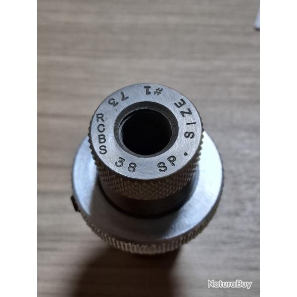 Outil recalibreur size RCBS 38SPL