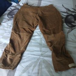 vend pantalon de Vénerie Velour demi-Saumur ventre de biche