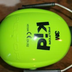 PELTOR KID JAUNE FLUO
