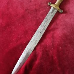 Glaive modèle 1831 bon état, sans fourreau, voir marquages