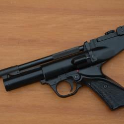 Pistolet type Webley calibre 4.5