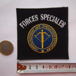 écusson militaire commandement des forces spéciales insigne collection