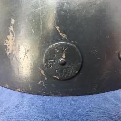 casque VZ 32 utilisé par le Chemin de fer danois
