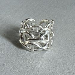 Hermès - Bague Chaîne d'ancre Enchaînée - grand modèle - HERMES - taille 54
