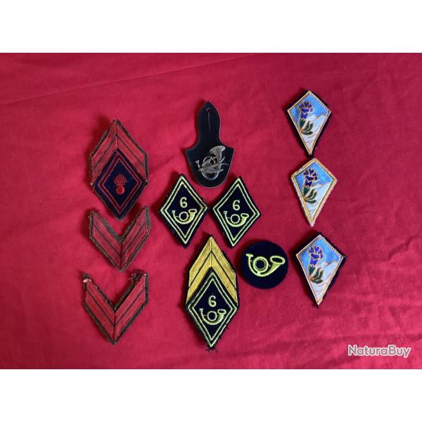 Insignes en tissus