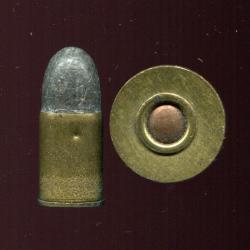 .450 Adams Mk II - étui laiton en 2 parties à bourrelet laiotn rapporté d'après le brevet Boxer