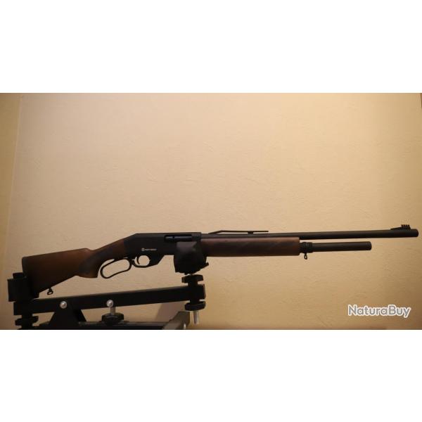 Fusil  levier sous-garde Hunt Group Arms L12-002 Noir ; 12/76 bille acier   #H185