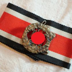 ++++ insigne allemand acte héroïque ruban médaille EK croix fer - insigne métallique SDC25INA018