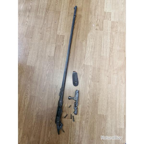 Canon et accessoires fusil gras model 66-74