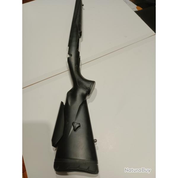 Crosse synthtique noire pour carabine browning Xbolt avec busc rglable
