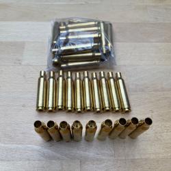 Lot de 40 douilles NORMA neuves en calibre 6,5 x 54 MANNLICHER SCHOENAUER