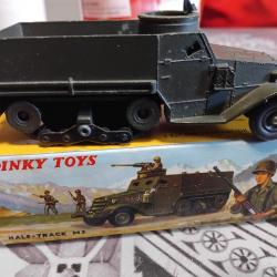Dinky toys France. Half Track M3 ref822 avec boite