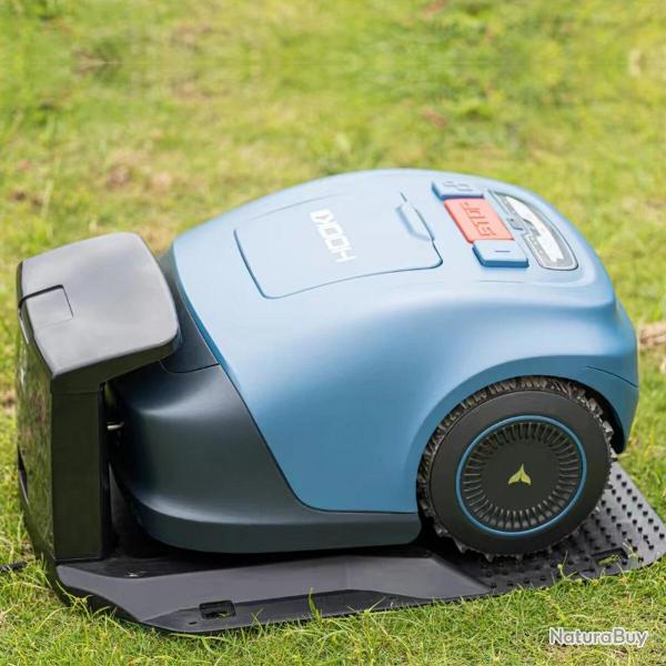 Tondeuse robotise moteur sans balais 3000 RPM Hauteur de coupe rglable 20-55 mm Largeur 19 cm Batt