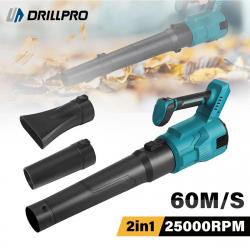 Moteur sans balais Drillpro Souffleur Turbo Électrique 3 Vitesses 25000tr/min 60M/S Vitesse de l'Air