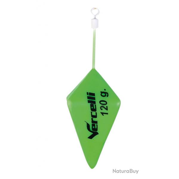 Plomb Vercelli Casting Piramide (Vert) 105 Gr