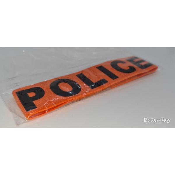 FIN RDUC NOUVEAU! BRASSARD " POLICE " FACTICE VENTE LIBRE POUR ROLEPLAY FTES PRIVES / NEUF.