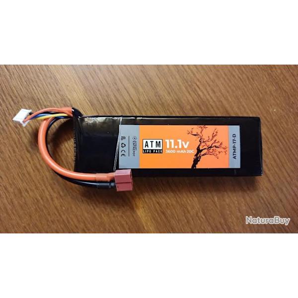 batterie lipo 11,1v 3600 mAH 20c