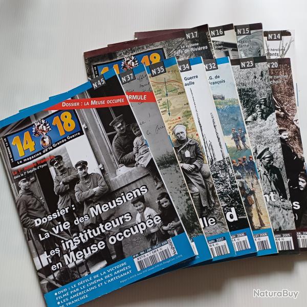 Magazines de la grande guerre 14 18