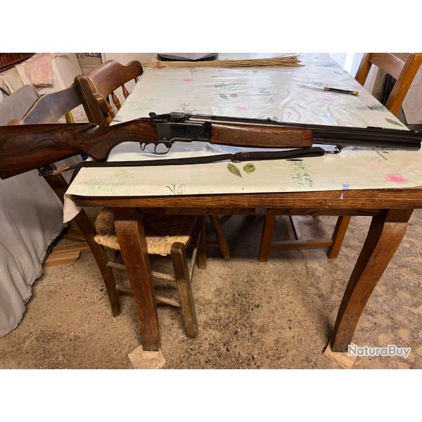 Carabine mixte brno cal 12 ga 2/3 chamet 8x57jrs