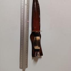 Couteau chasse ancien cerf
