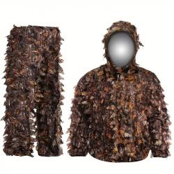 Tenue camouflage 3d - camouflage forêt automne - LIVRAISON GRATUITE