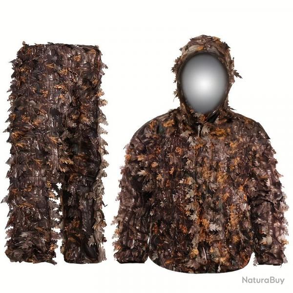 Tenue camouflage 3d - camouflage fort automne - LIVRAISON GRATUITE