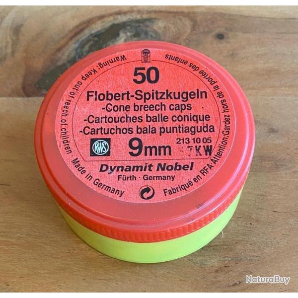 9mm Flobert RWS balle conique