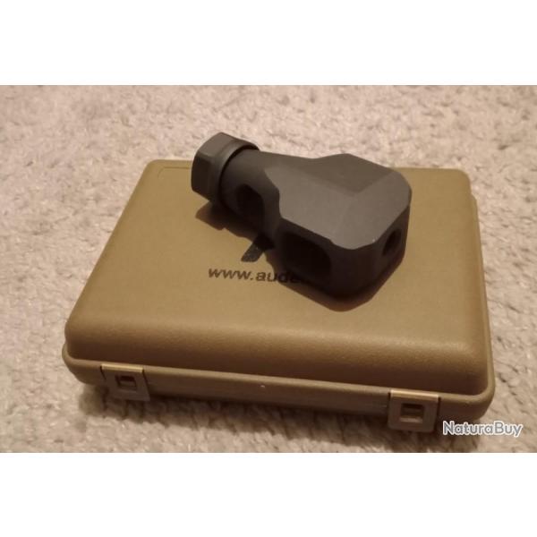 Frein de bouche Audere Hammerhead 338 lapua acier filetage 5/8x24 quasiment neuf voir descriptif