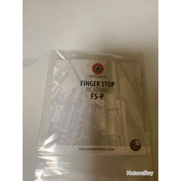 Finger stop picatinny marque ARISAKA