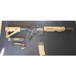M4 aeg noir tan