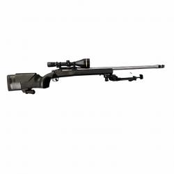 Carabine sur mesure préparé -Action Rem 700/ canon Lourd Inox / crosse HS Precision CAL: .338 RUM