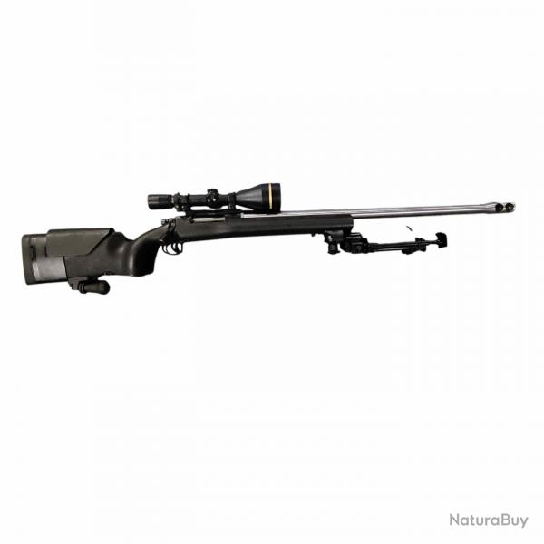 Carabine sur mesure prpar -Action Rem 700/ canon Lourd Inox / crosse HS Precision CAL: .338 RUM