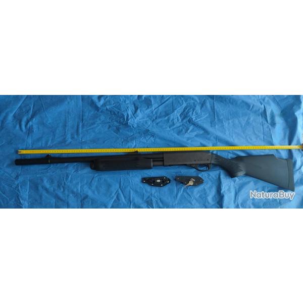 Fusil a pompe Remington 870 calibre 12/76 canon ray catgorie C