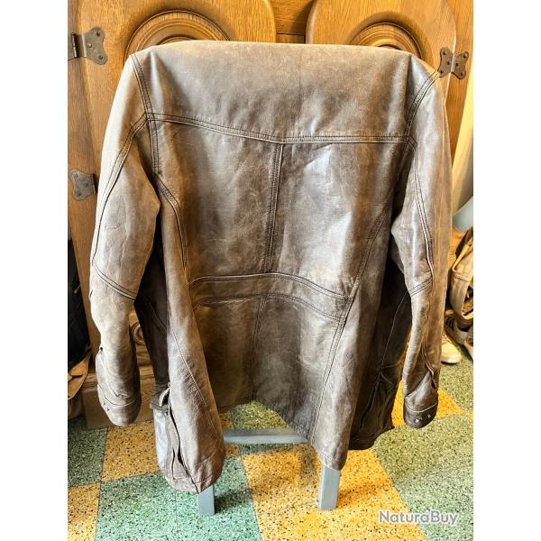 Vritable veste en cuir