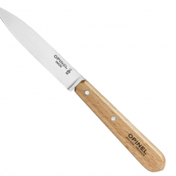 Opinel 112 Couteau inox d'office manche bois naturel