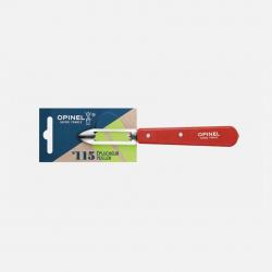 Opinel N°115 Éplucheur Rouge, Orange