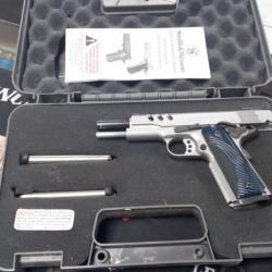 SMITH ET WESSON 1911 PC PERFORMANCE CUSTOM BLEU
