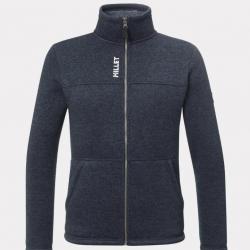 Veste Polaire de Randonnée Millet CHAMONIX KNITWARM JKT M Bleu