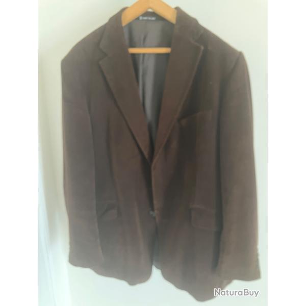 Veste aprs chasse velours saint hilaire 52