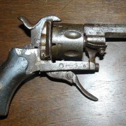 Revolver système Lefaucheux 7 mm
