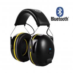 Casque Antibruit Bluetooth 5.0 PRO - Réduction 28 dB NRR, Micro & Appels Mains Libres, 60h Autonomie